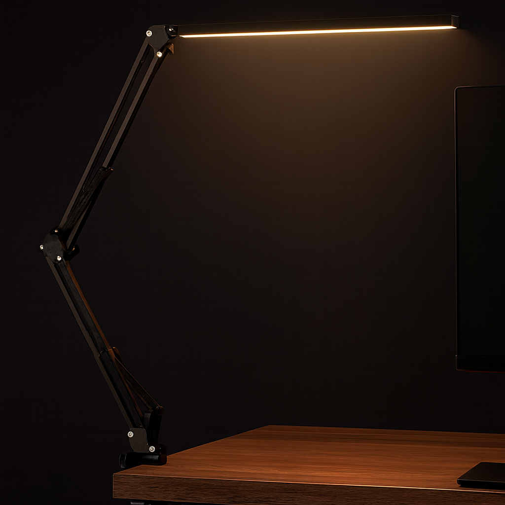 Articulated Clamp Desk Lamp